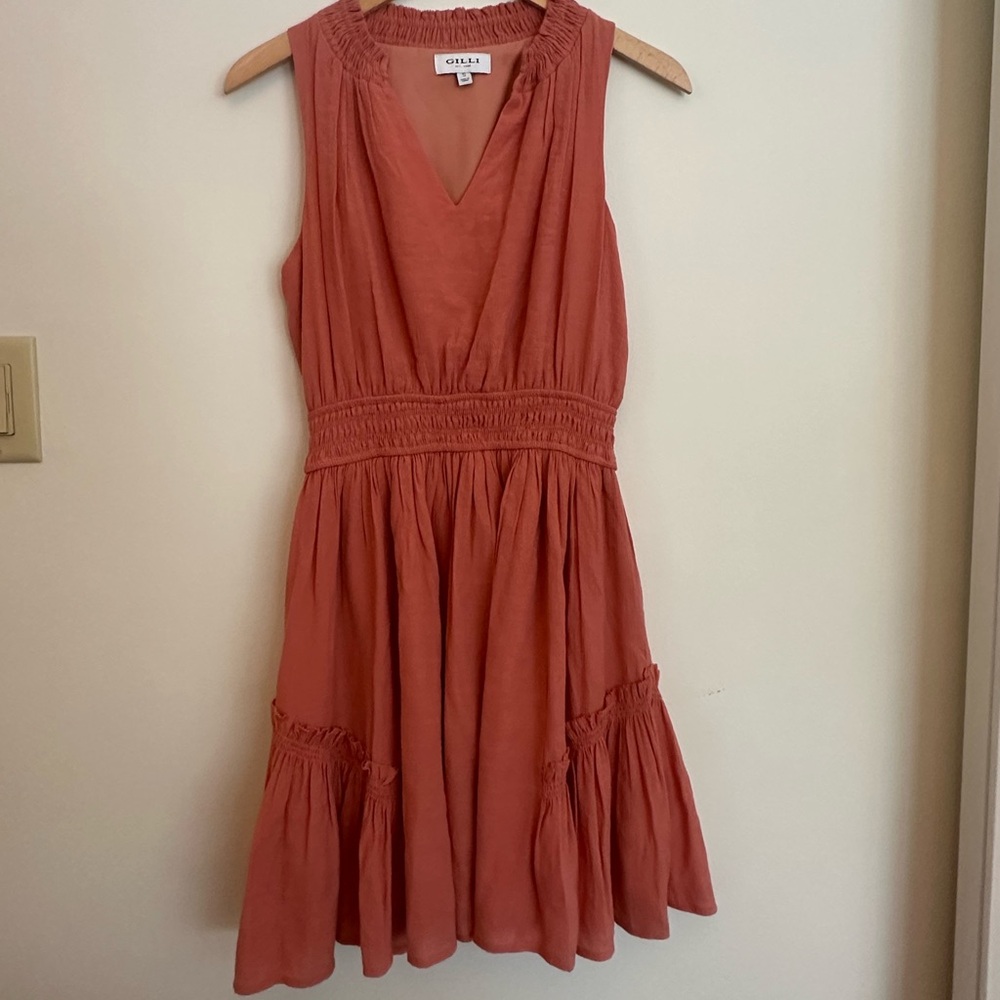 Gilli Women's Terracotta Midi Dress